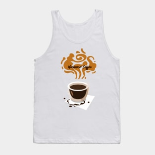 Mushroom Coffee Cup Tank Top